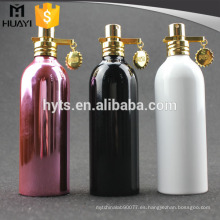 100 ml de lujo Uv colorido recubrimiento de cosméticos botella de spray de aluminio 100 ml
